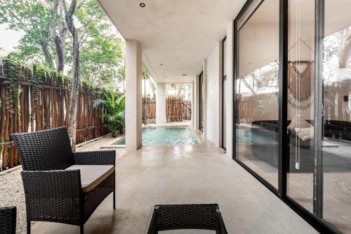 Bazén v ubytování Jungle Resort Suite with Private Pool near Tulum nebo v jeho okolí