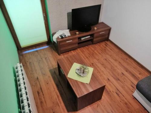 TV a/nebo společenská místnost v ubytování Apartment Dolac