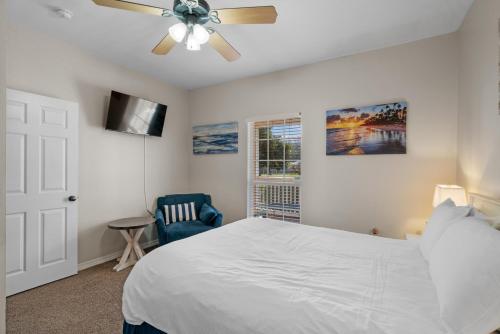 Voodi või voodid majutusasutuse Stealing Happy Hours toas