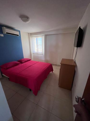 Postel nebo postele na pokoji v ubytování Ciudad Flamingo Luxor B05