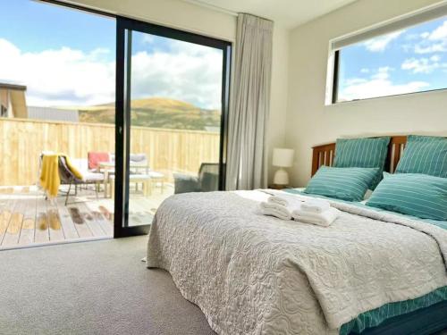 Postel nebo postele na pokoji v ubytování Remarkable stay in Queenstown