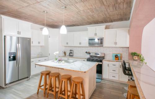 Dapur atau dapur kecil di Casita San Miguel de Allende