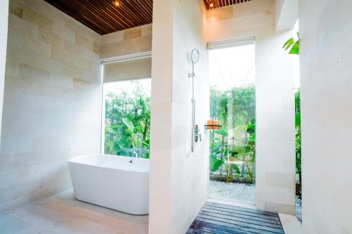 Ένα μπάνιο στο Ersanea Villas Seseh