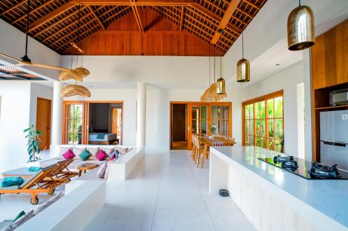 Χώρος καθιστικού στο Ersanea Villas Seseh