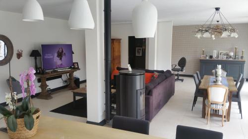 Et opholdsområde på Maison 24H du Mans pour Chambres