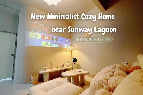 a room with a new multimedia cozy home near summary laboratory at New 2BR or 3BR Da Men Residence 7 Min to Sunway Near BRT in Subang Jaya