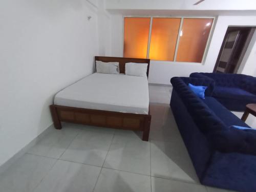 Katil atau katil-katil dalam bilik di 1 bedroom BnB Mombasa