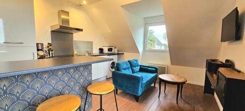 T2 avec jardin proche des plages