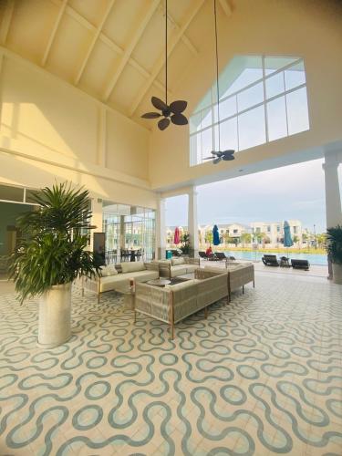 Posezení v ubytování NAMstay Villa - Novaworld Phan Thiet