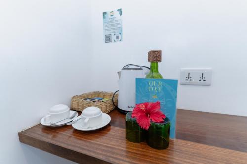 Aluna Pajeにあるコーヒーまたはお茶