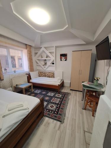 TV/trung tâm giải trí tại CASA CU LAVANDĂ