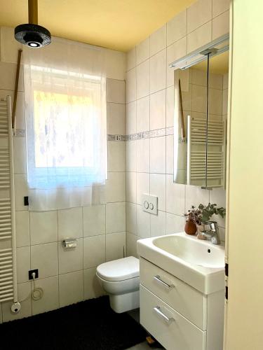 Koupelna v ubytování Cosy Inn Grevenbroich