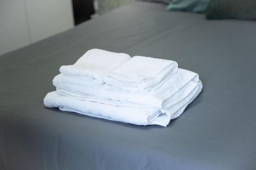 Voodi või voodid majutusasutuse Emme Suites toas