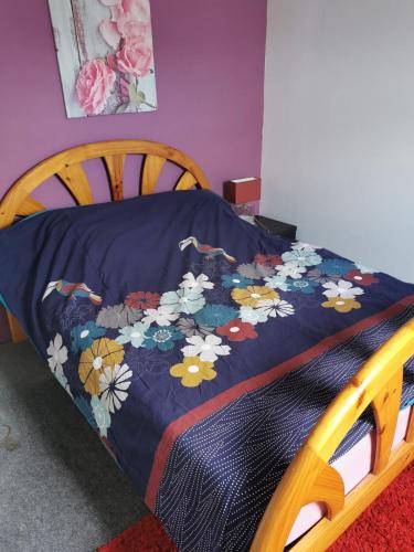 Postel nebo postele na pokoji v ubytování LPE Maison Gite proche Illiers Combray