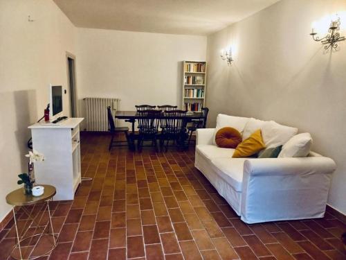 Χώρος καθιστικού στο Casa in piazza