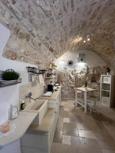 Kuchyň nebo kuchyňský kout v ubytování Borgo Antico Sweet Home