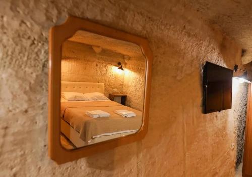 Koupelna v ubytování Peri Cave Hotel