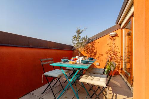 attico in un'oasi di verde sui navigli - NavigliApartments