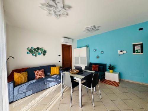 Posezení v ubytování Chloe's Apartment a Fiera di Roma
