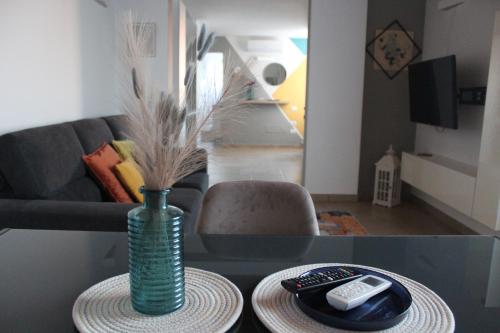 TV a/nebo společenská místnost v ubytování Casa Giuliani