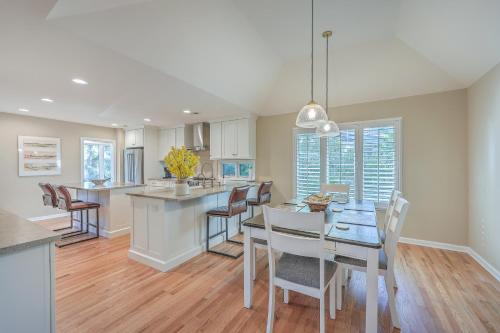 a kitchen and dining room with a table and chairs at 3032 Marsh Haven in Johns Island