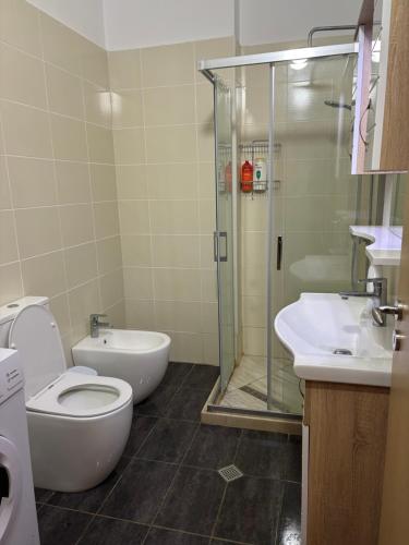 Ένα μπάνιο στο Luxury apartments