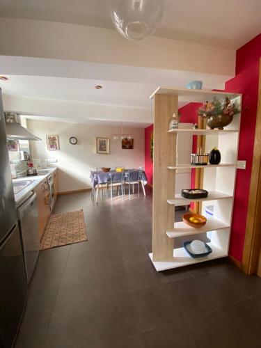 Kuchyň nebo kuchyňský kout v ubytování Casa acogedora con vistas al mar