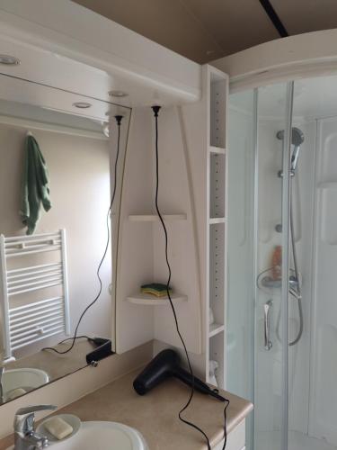 Ένα μπάνιο στο Mobilhome résidentiel