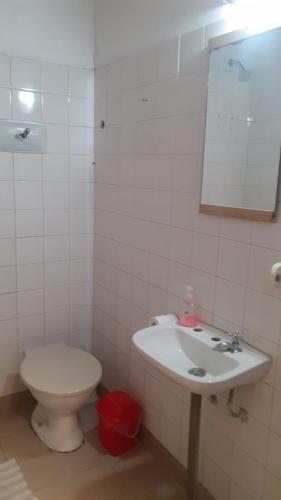エセイサにあるAcogedor 2のトイレと洗面台付きのバスルーム
