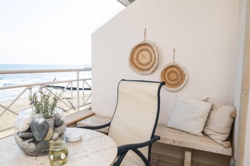 Posezení v ubytování Quattro Beachfront Sea View Ap 4