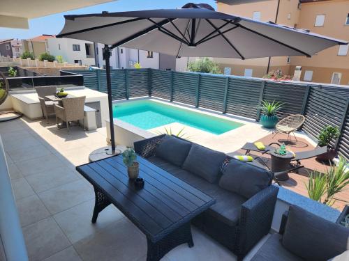 Apartments "CALMA" with Private Pool - Suitable for Groups of People