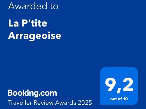 La P'tite Arrageoiseに飾ってある許可証、賞状、看板またはその他の書類