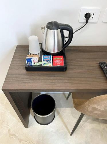 Tetera y cafetera en Cassia Collection