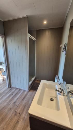 Koupelna v ubytování B&B De Dulle Koe