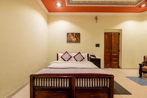 a bedroom with a bed in a room at The Countryside Resorts - Refined by Nature in Pushkar