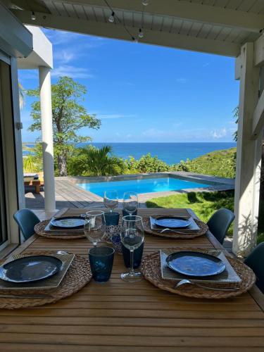 Calme avec vue formidable sur l'océan