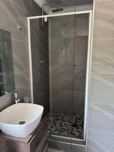Ένα μπάνιο στο Saho Guesthouse