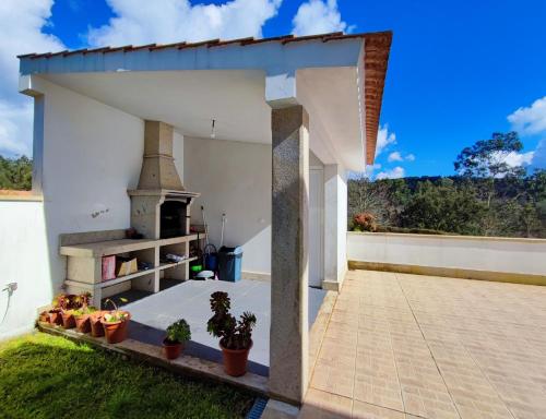 Balkoni atau teres di Casa Pinto