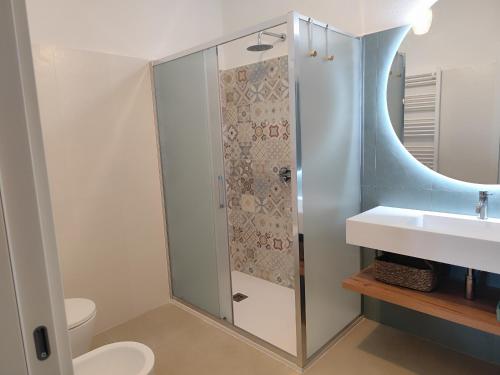 Koupelna v ubytování B&B I Due Orizzonti