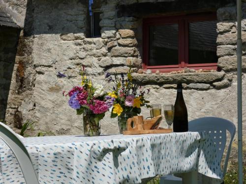 Jardín al aire libre en La Bergerie du Manoir de Kercassier Guérande