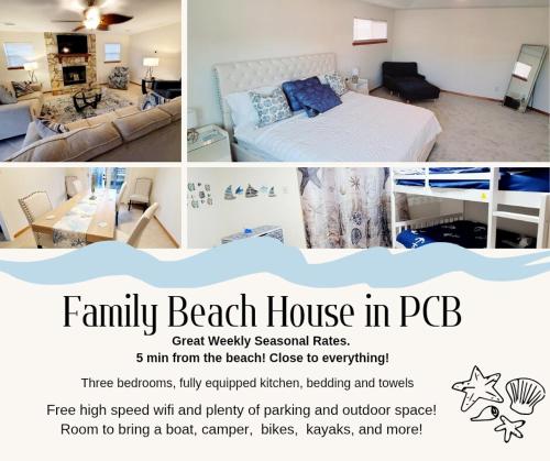 Spacious 3BR Family Beach Home 5 Mins to Panama City Beach & Sleeps 9 Hot tub photo 48