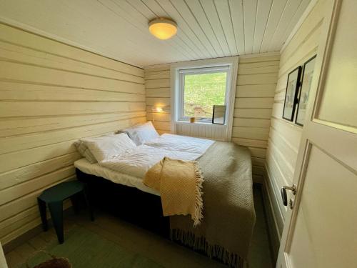 Postel nebo postele na pokoji v ubytování Lofoten Hiking Lodge