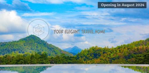 a picture of a mountain with the words your agent transfer transfer home at The Cube in Kegalle