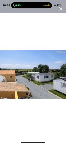 Mobilhome tout confort avec terrasse