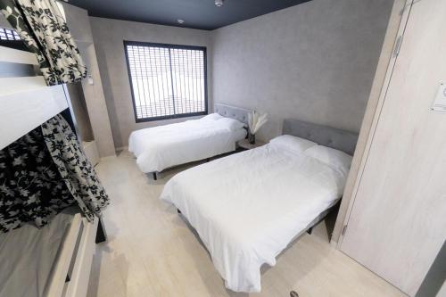 4F Guest House NETOMARI 最大7名,1フロア貸切51m2, USJ2駅,西九条徒歩2分,トイレ2つ,洗濯機完備