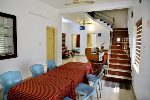 Posezení v ubytování Alleppey Beach La Casa