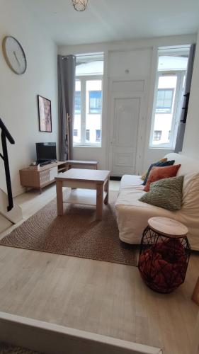 Cozy duplex en RDC hyper centre le Mans gare circuit des 24h