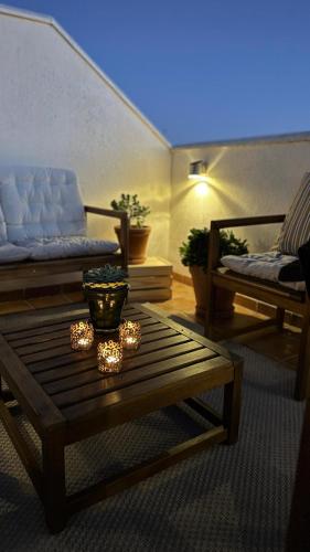 Torrecilla Penthouse with private roof terrace in central Nerja close to the sea