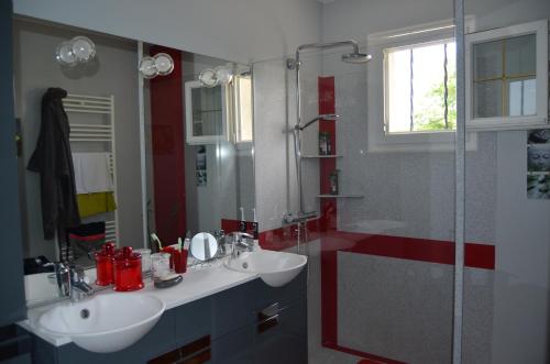 Photo de la galerie de l'établissement chambre d'hote avec jardin, à Allonnes