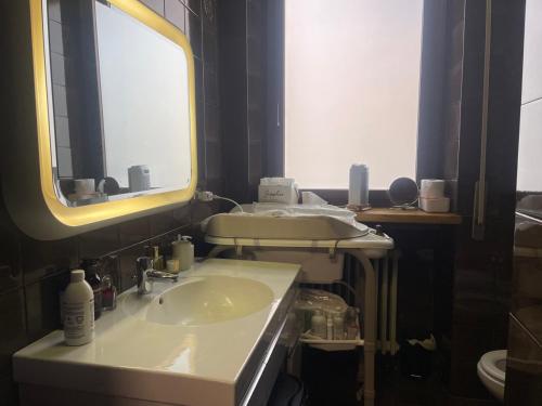 Et badeværelse på Luxury Piano House